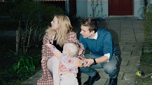 Sigrid Friis med sin mand Stefan og datteren Asta