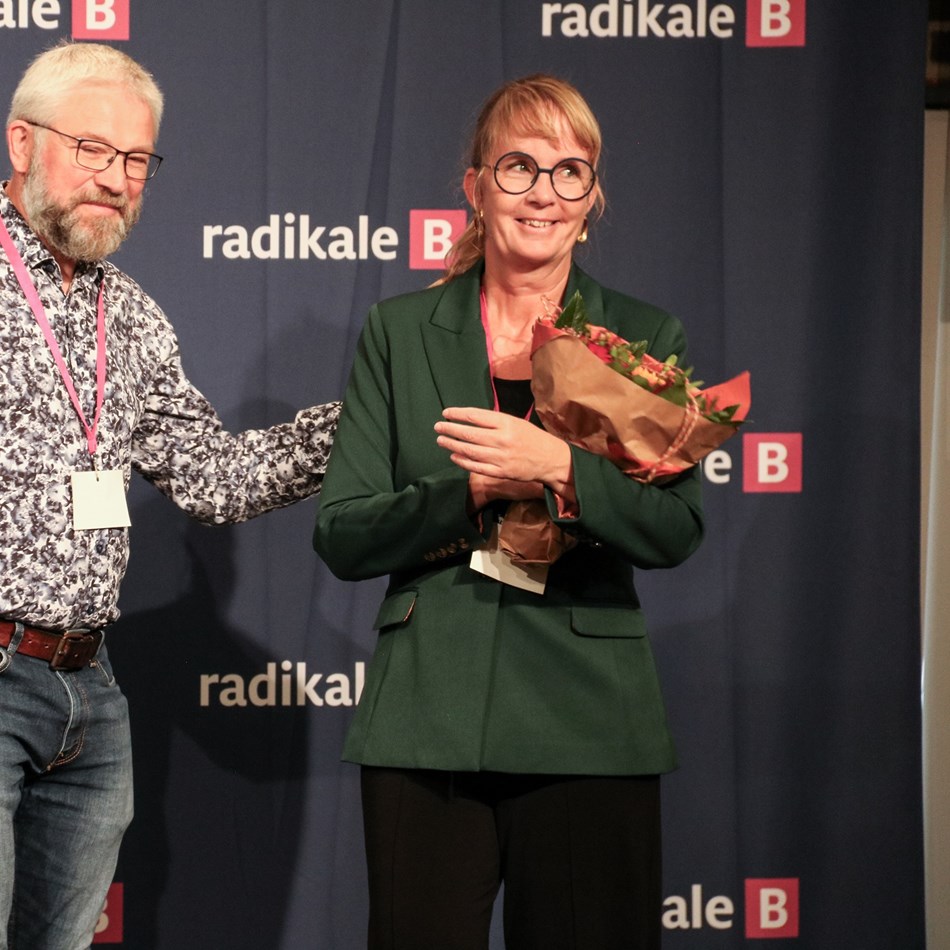 Kathrine Olldag ved Radikale Venstres landsmøde 2023