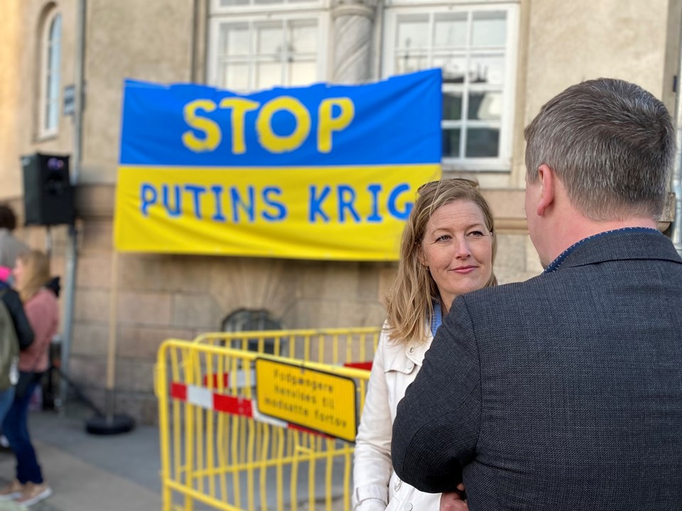 Sofie Carsten Nielsen ved radikalt arrangement til støtte for Ukraine