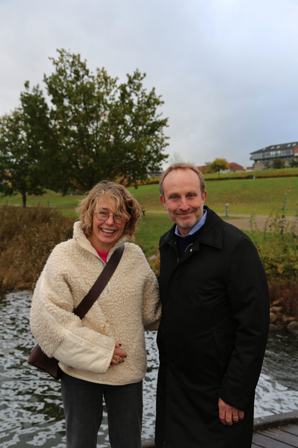 Anne Heeager og Martin Lidegaard i Skanderborg