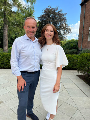 Martin Lidegaard og Samira Nawa