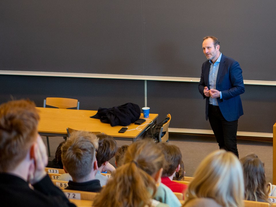 Martin Lidegaard besøger Statskundskab på Aarhus Universitet 
