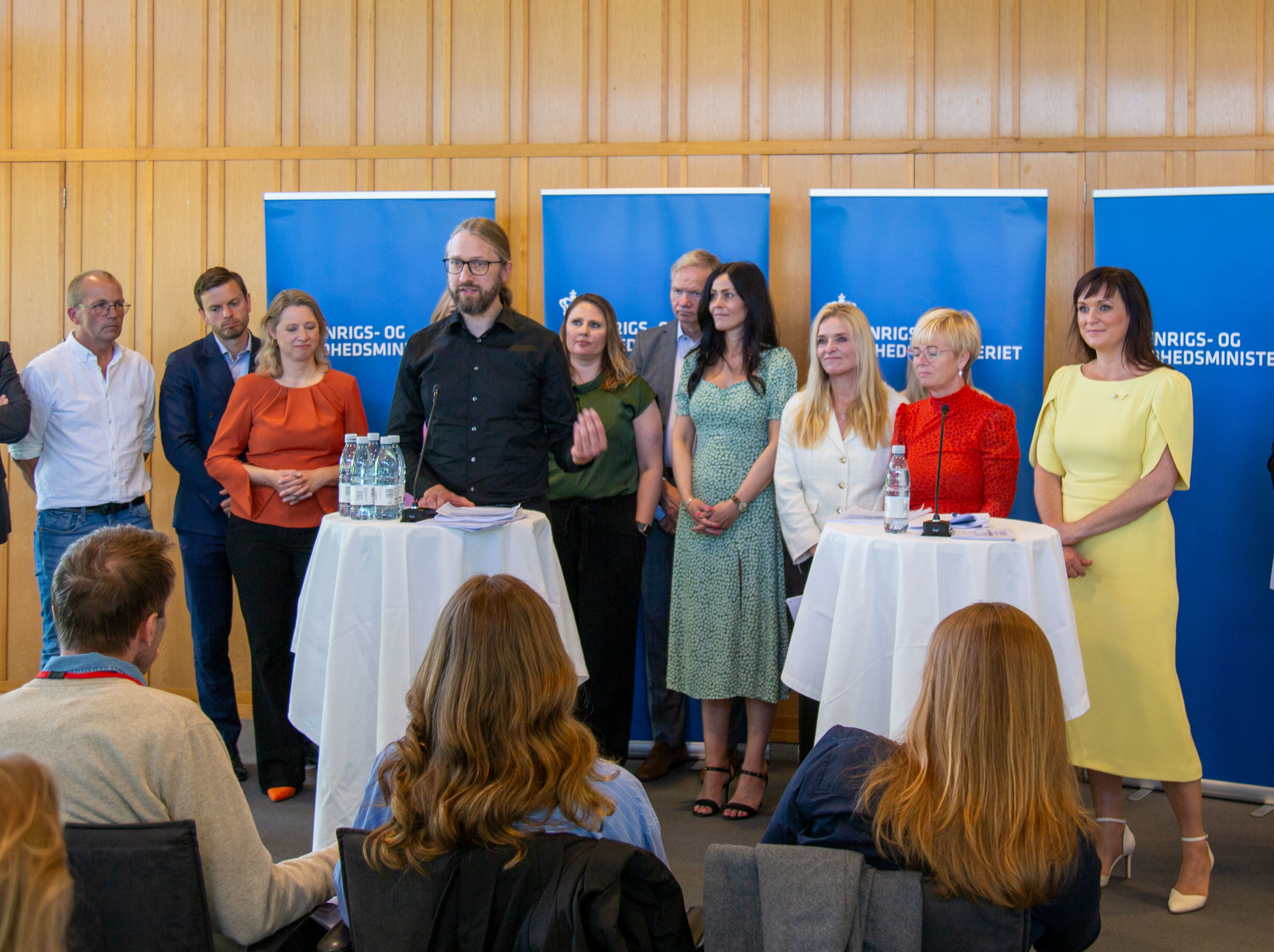 Her er Stinus Lindgreen med til at præsentere psykiatriaftalen