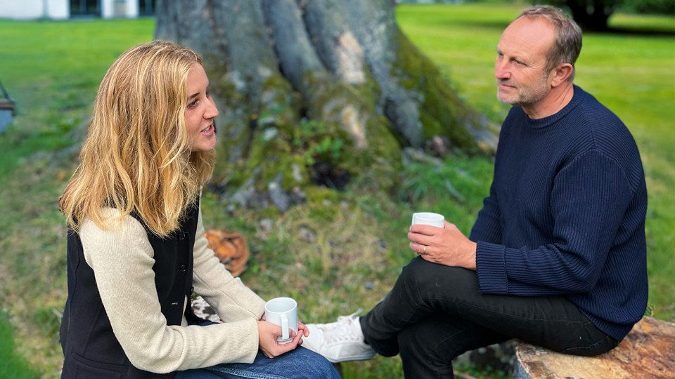 Martin Lidegaard mødte Augusta på Krogerup Højskole