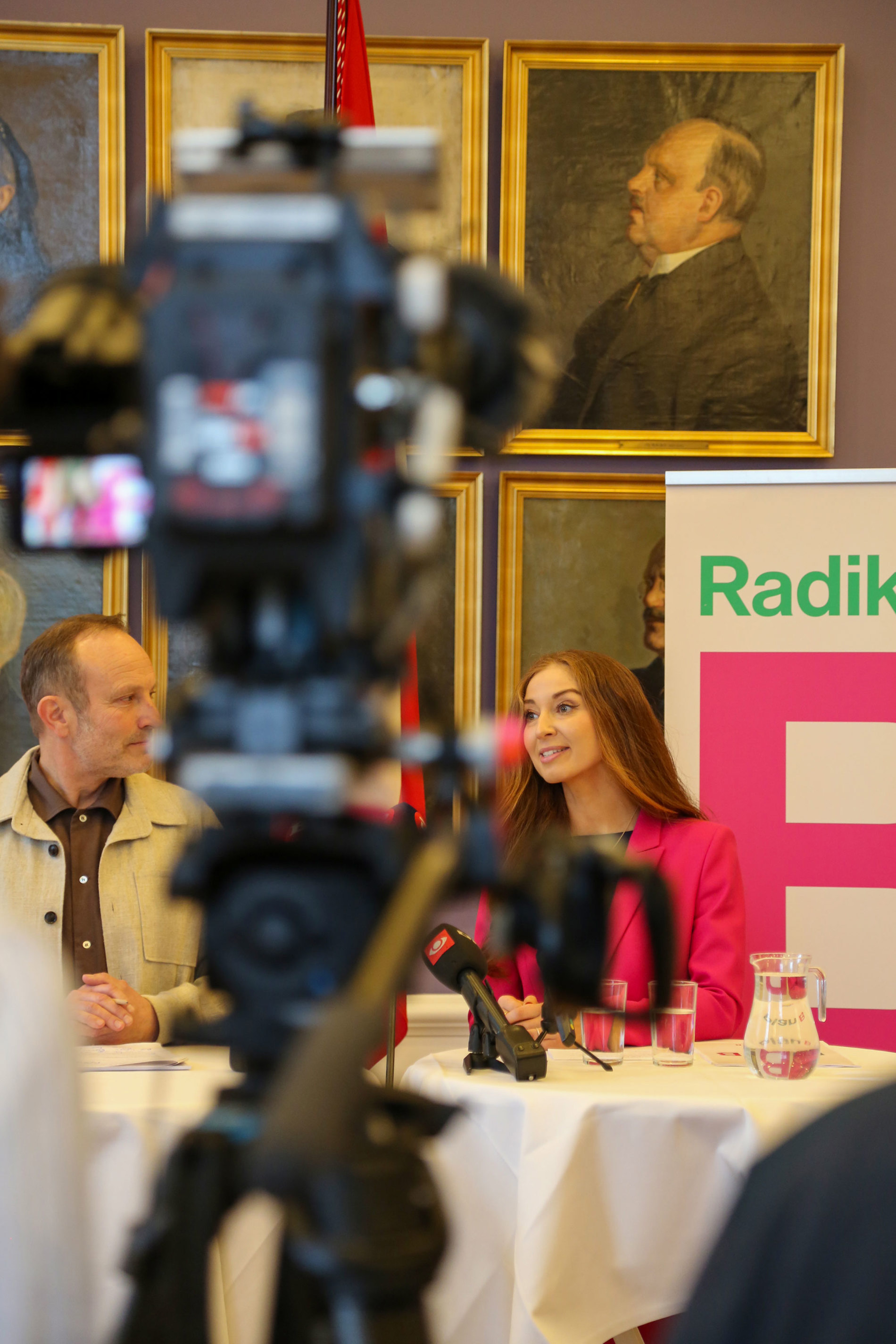 Samira Nawa - pressemøde til Folketingsvalget 2026