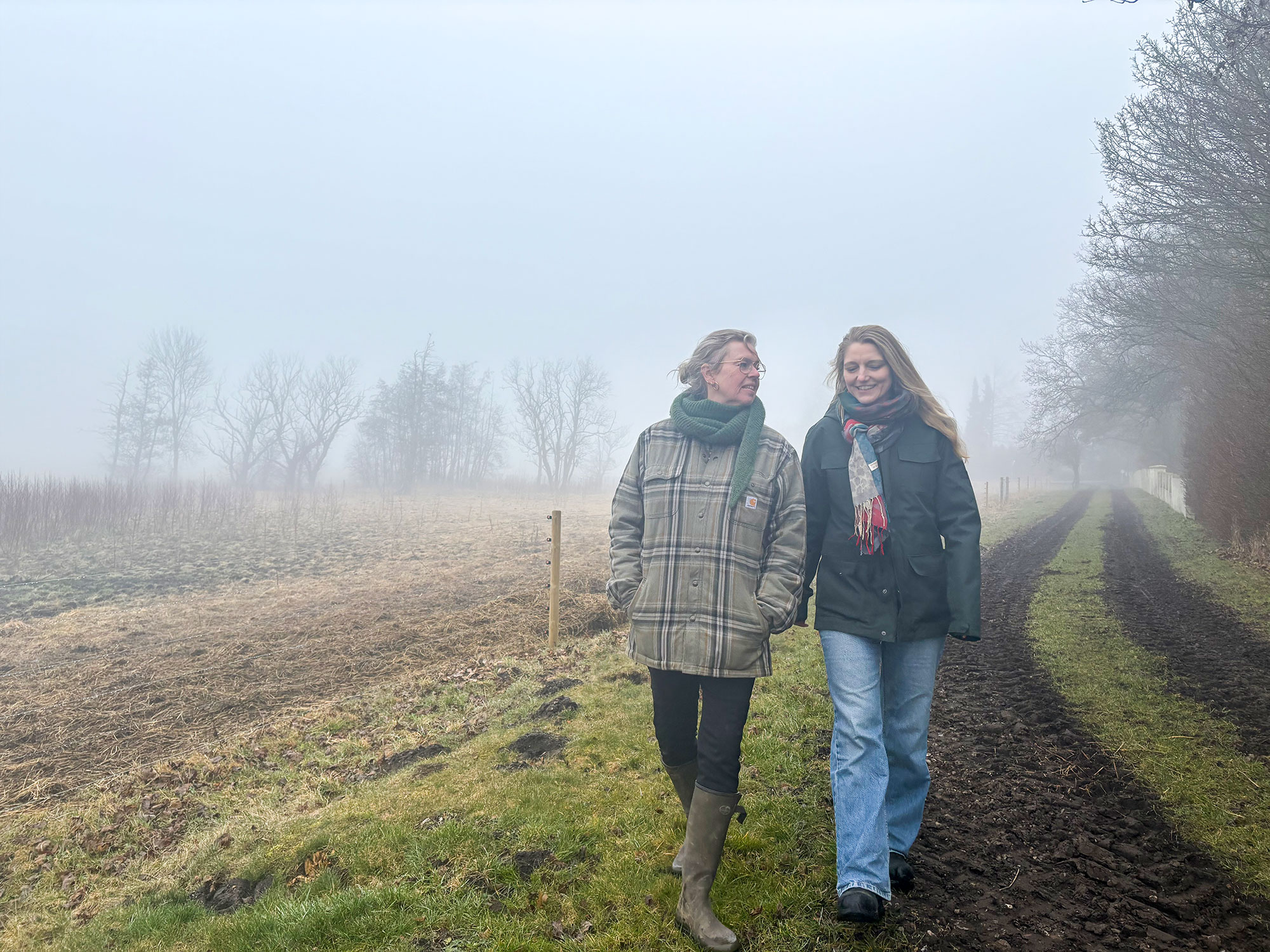 Zenia Stampe og Mette Hvid Brockmann
