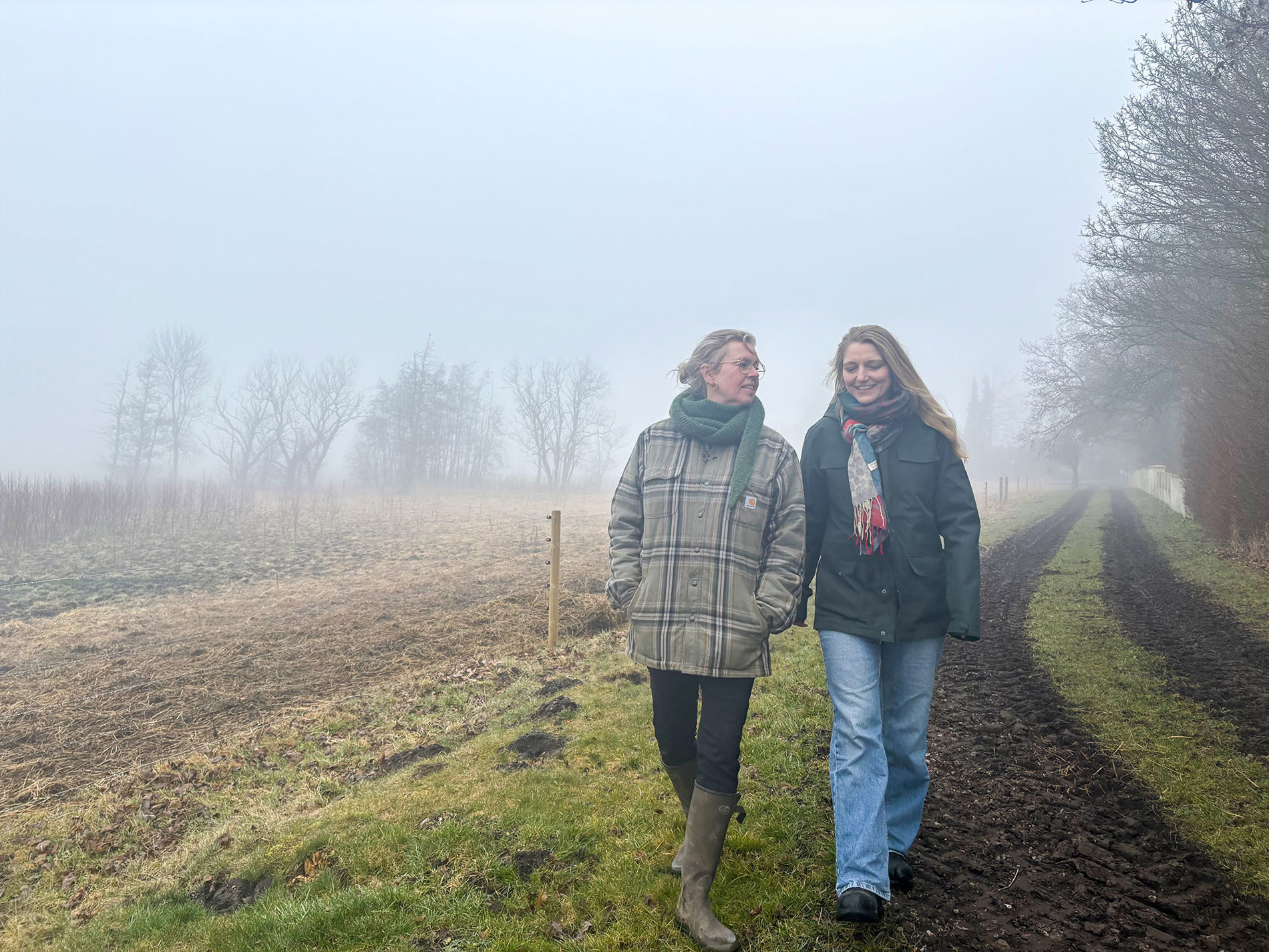 Zenia Stampe og Mette Hvid Brockmann