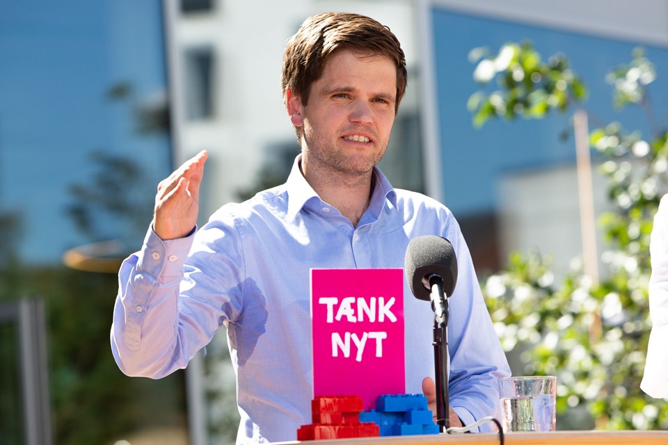 Andreas Steenberg ved Radikale Venstres sommergruppemøde 2022