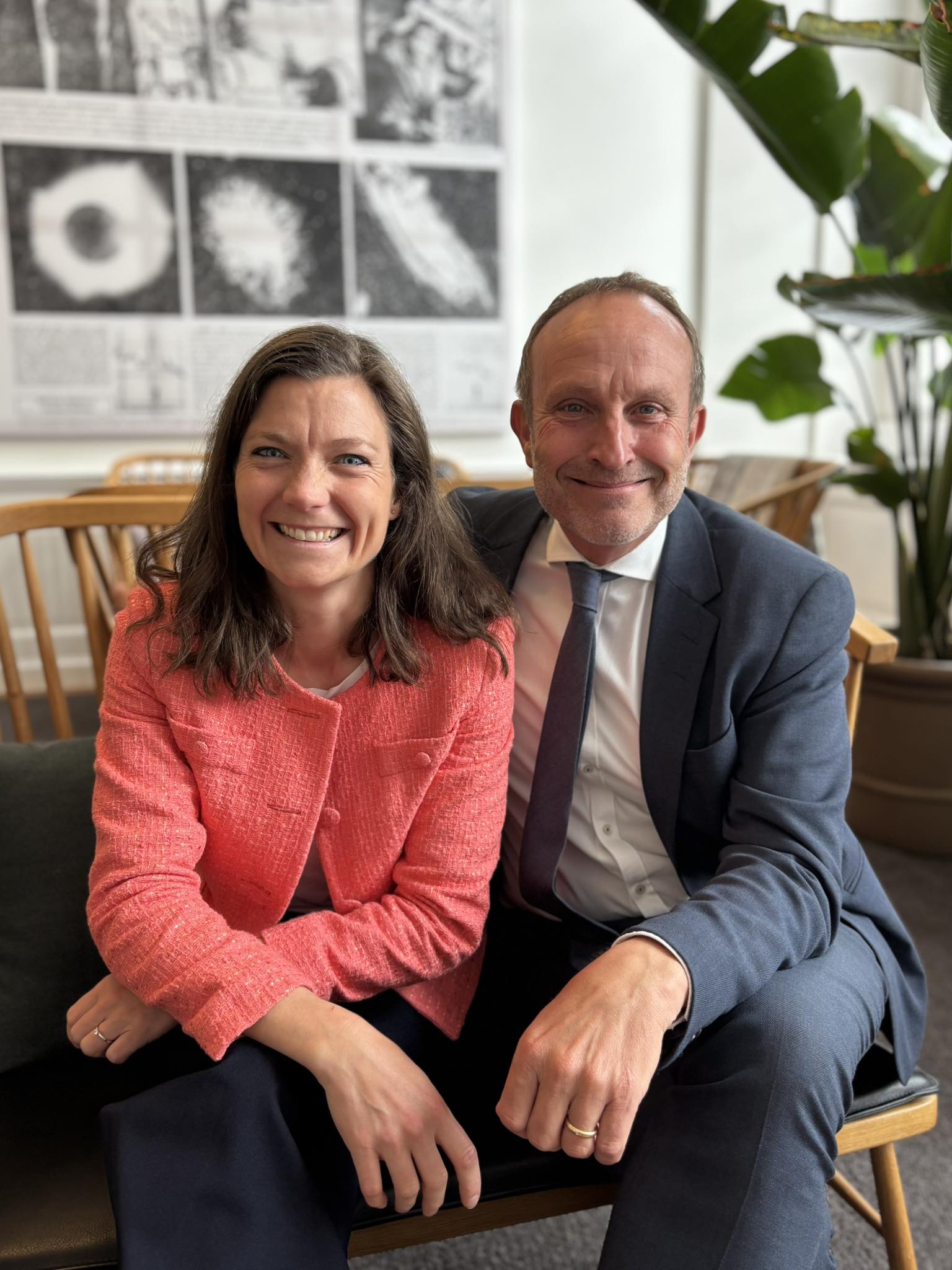 Lotte Rod og Martin Lidegaard