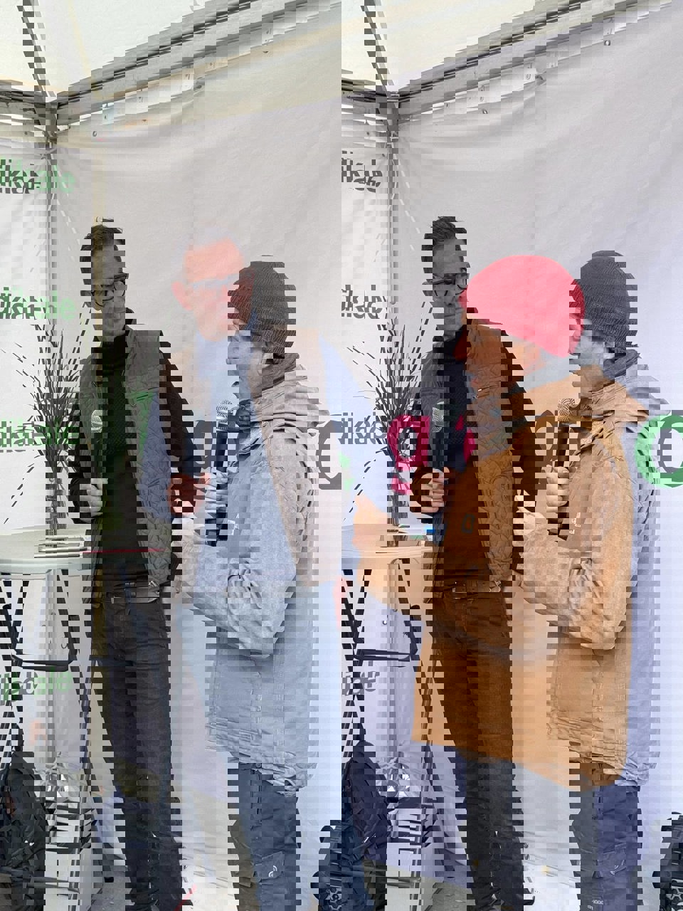 Carsten Bedsted på Naturmødet med Frank Erichsen