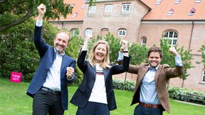 Martin Lidegaard, Sofie Carsten Nielsen og Andreas Steenberg