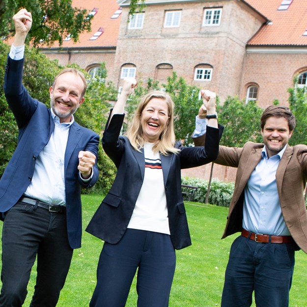 Martin Lidegaard, Sofie Carsten Nielsen og Andreas Steenberg