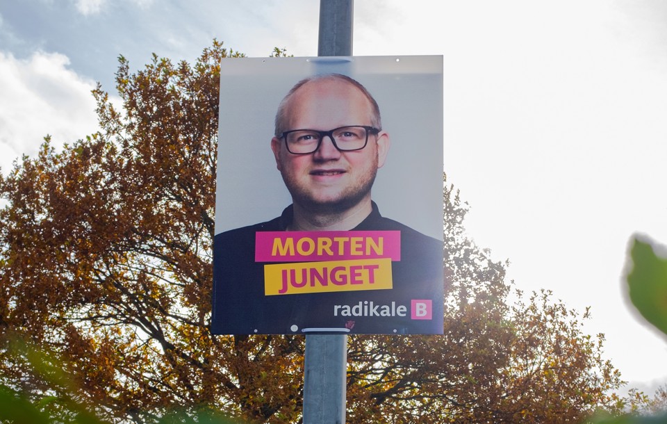 Morten Junget valgplakat