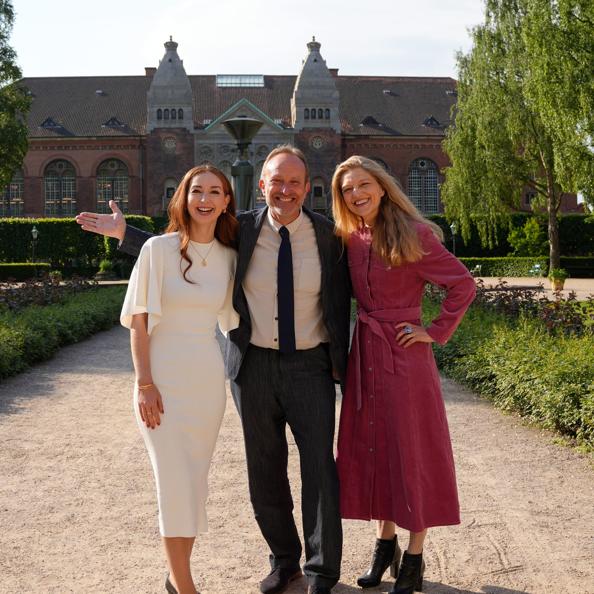 De tre radikale ministre Martin Lidegaard, Samira Nawa og Zenia Stampe (1)
